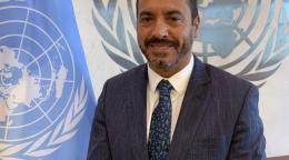 新任联合国驻阿尔及利亚协调员亚历杭德罗·阿尔瓦雷斯的官方照片。