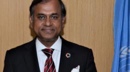 Official photo of the new appointed Resident Coordinator for China, Siddharth Chatterjee.