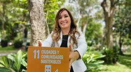ONU Costa Rica/Danilo Mora Iris Arroyo es alcaldesa del Municipio de Puriscal en Costa Rica. Su misión ha sido la de promover el desarrollo sostenible en su comunidad, pero ahora quiere que los líderes del mundo la escuchen: “sin su compromiso no lo lograremos”.    