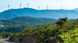 Ветряные электростанции во Вьетнаме.