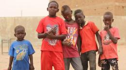 UNICEF/Abdulazeem Mohamed © | أطفال سودانيون نازحون في مدينة عطبرة السودانية