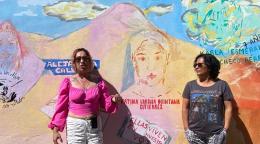 Teresa Calvo (izq.) y Lorena Gutiérrez (der.), madres de víctimas de feminicidio en el Estado de México