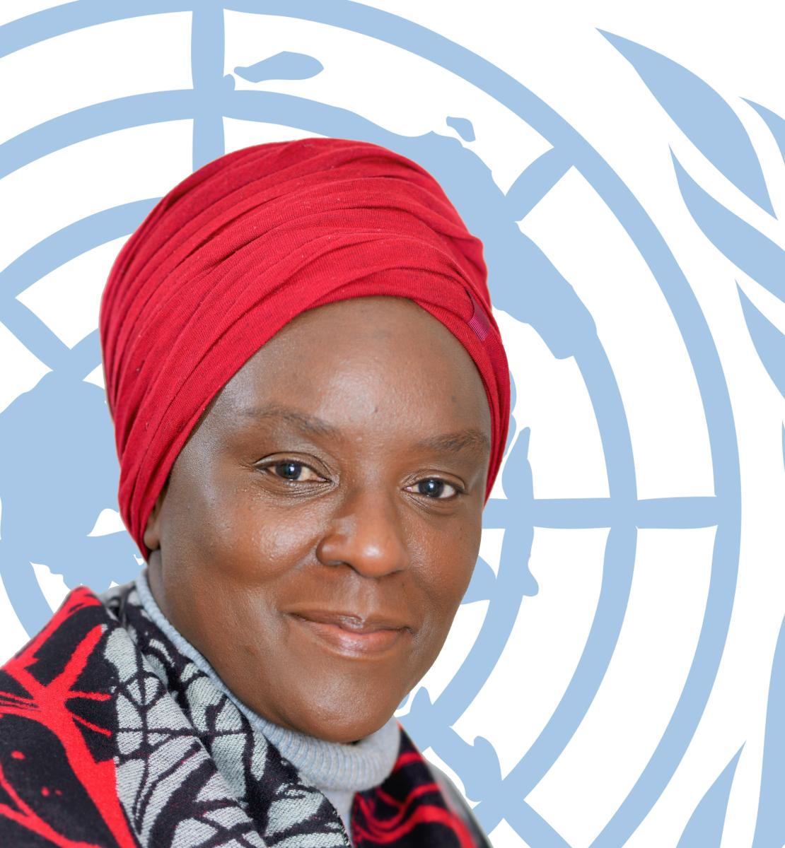 Photo of Amanda Khozi Mukwashi, newly appointed United Nations Resident Coordinator in Lesotho