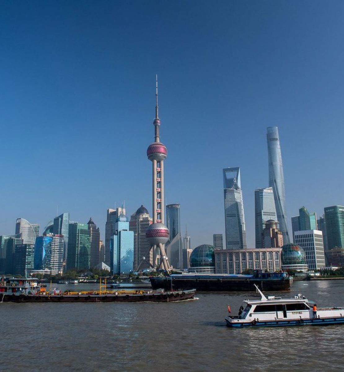 浦东新区是上海许多最著名的建筑的所在地。