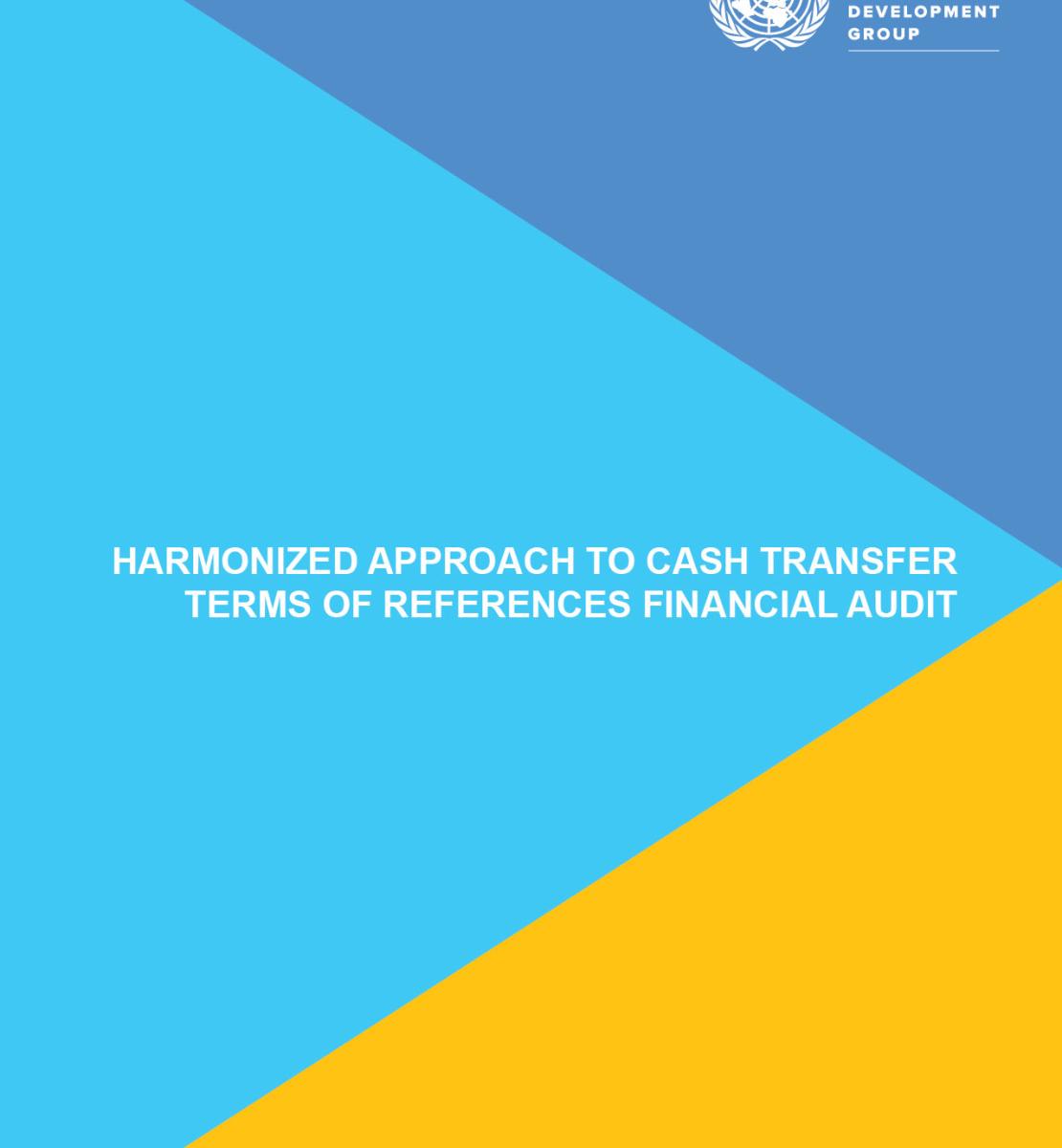 Método Armonizado para las Transferencias en Efectivo - Términos de referencia para auditoría financiera