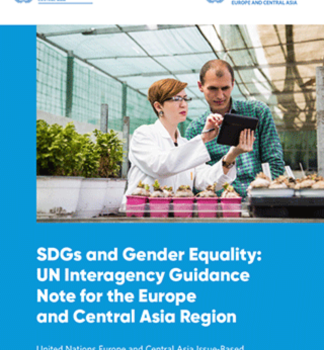 ЦУР и гендерное равенство: методическое руководство для агентств ООН в странах Европы и Центральной Азии
