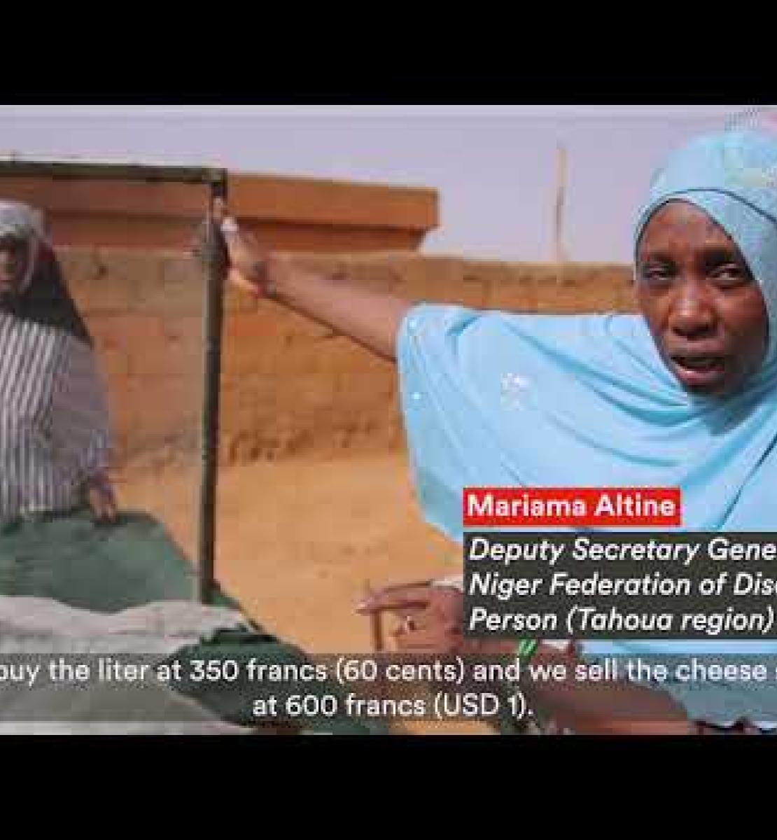 In Niger, economic empowerment for women and girls with disabilities