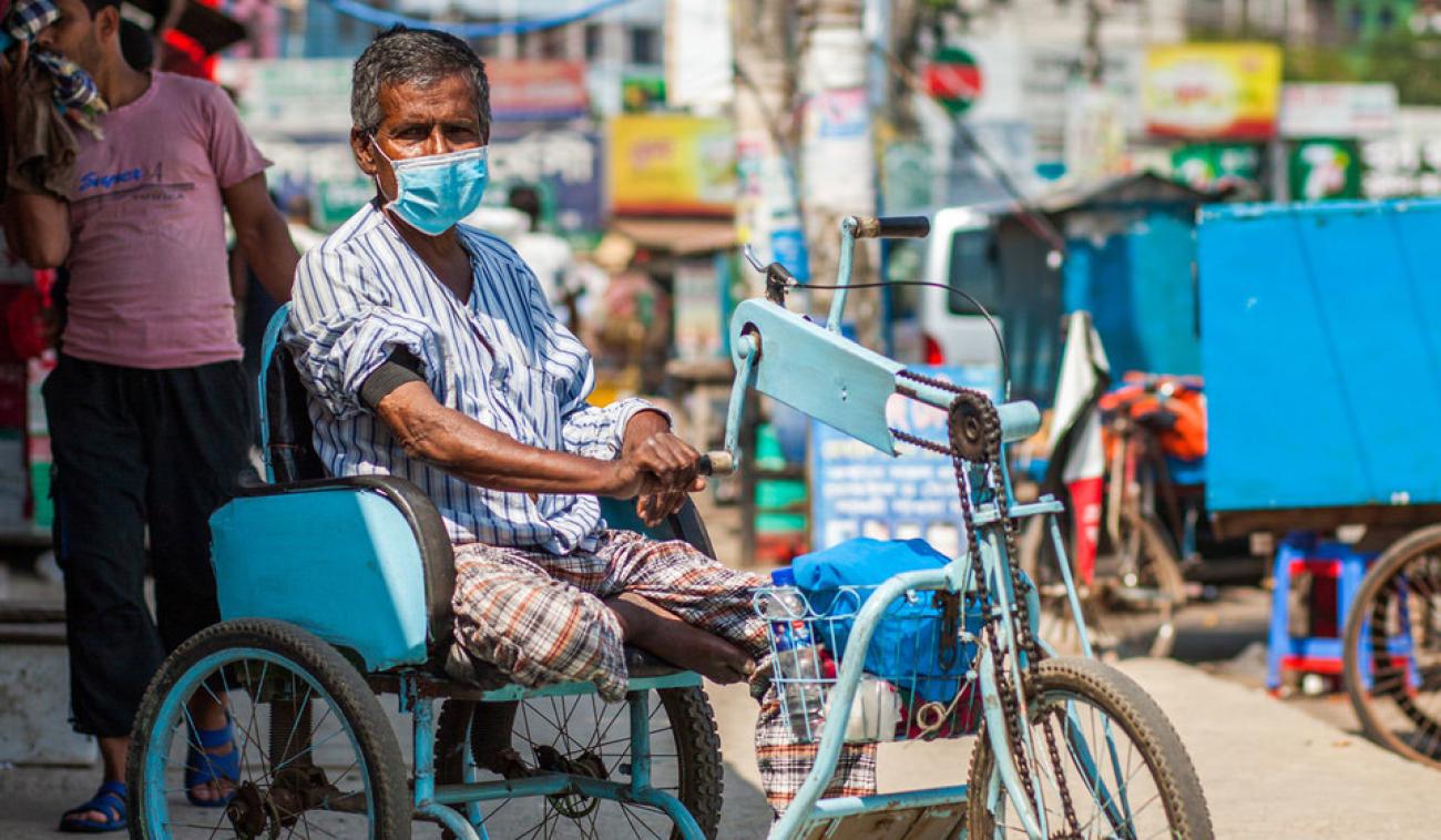Vulnerable people in developing countries like Bangladesh are expected to be hit particularly hard by the COVID-19 pandemic.
