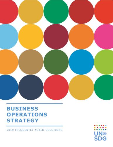 Cover image of the publication titled Business Operations Strategy (BOS) 2.0 – Frequently Asked Questions (FAQ)